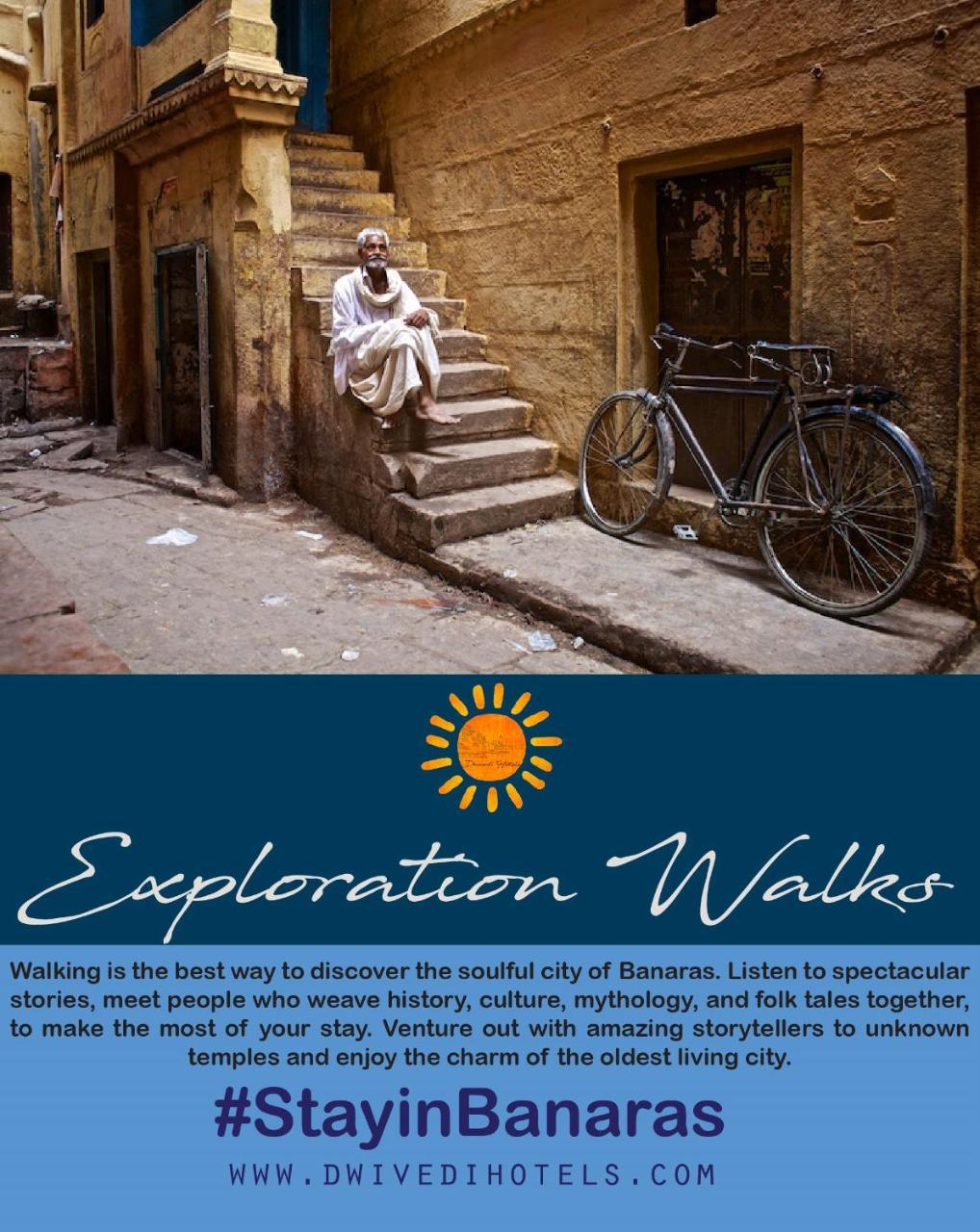 Dwivedi Hotels Hotel Elena Varanasi Exteriör bild